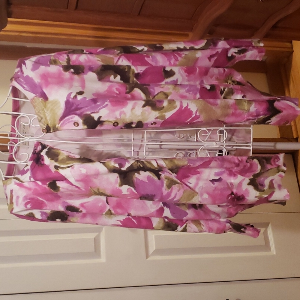 Jones New York Floral Sweater